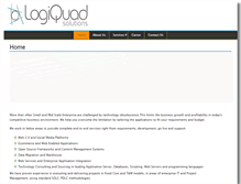 Tablet Screenshot of logiquad.com